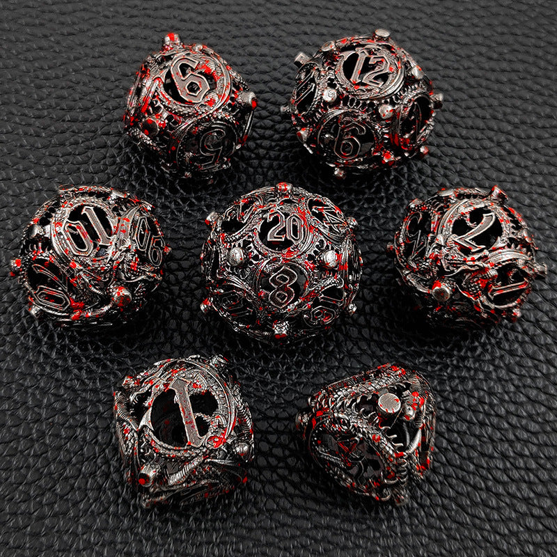 Meteor Hammer Metal dragon dice series