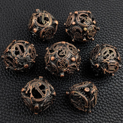 Meteor Hammer Metal dragon dice series