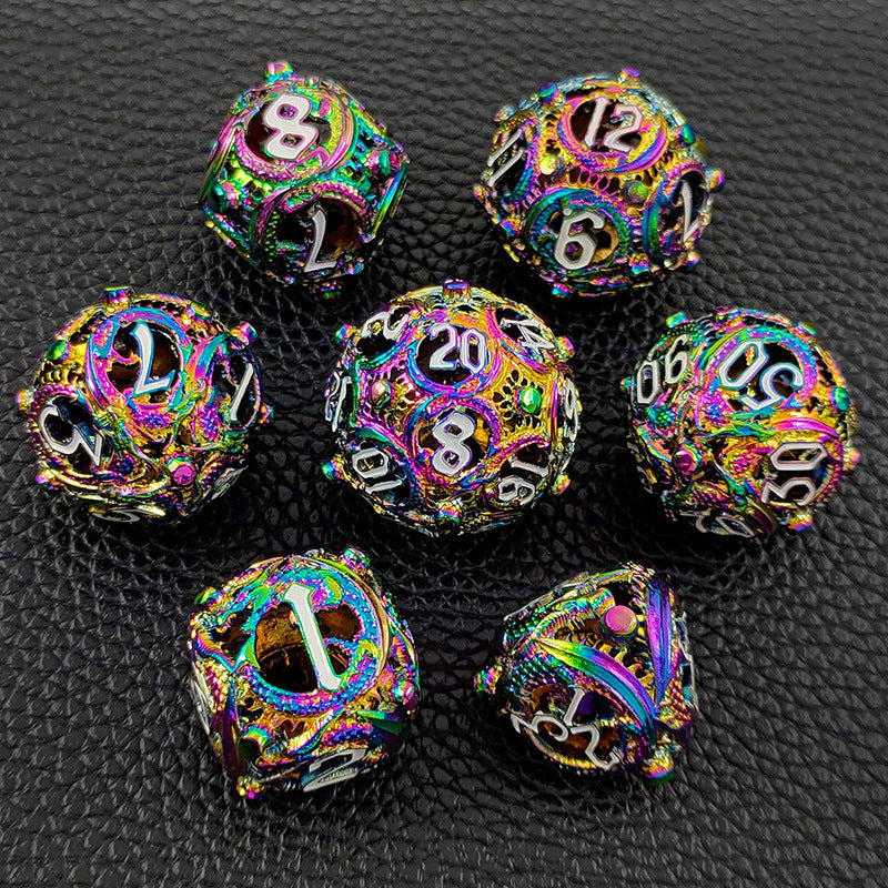 Meteor Hammer Metal dragon dice series