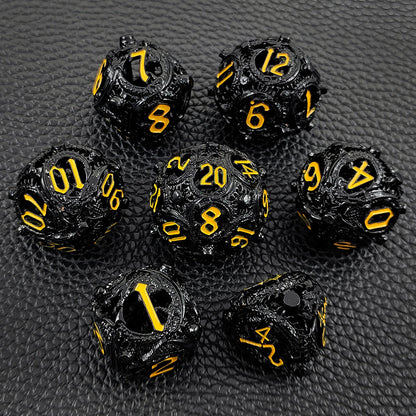 Meteor Hammer Metal dragon dice series