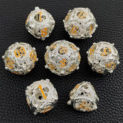 Meteor Hammer Metal dragon dice series