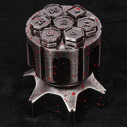 DND Metal Rocket Bullet Dice Set