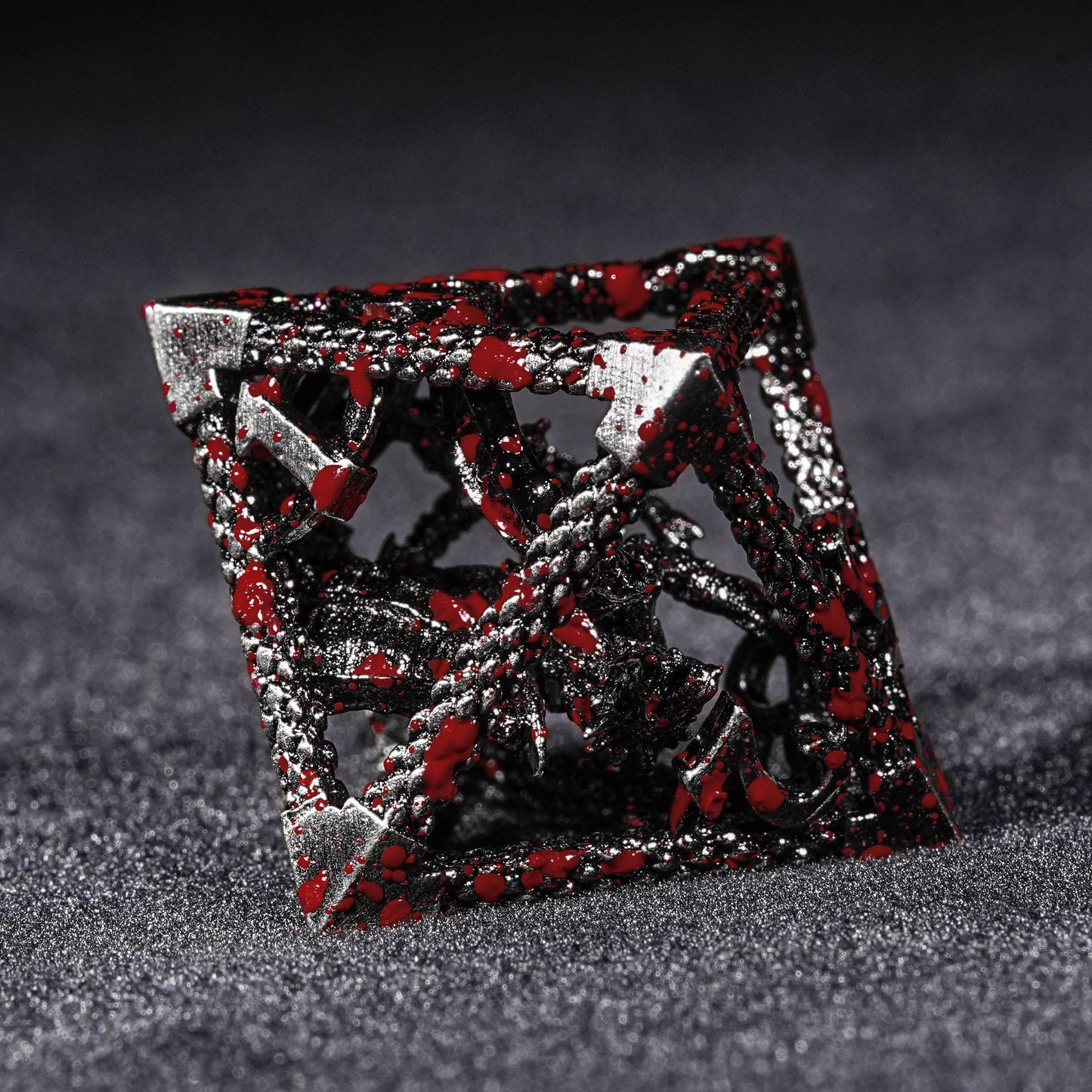 Metal Bloodstain Dragon Dice Set