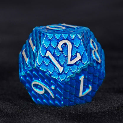 Dragon Pride dice set + blue