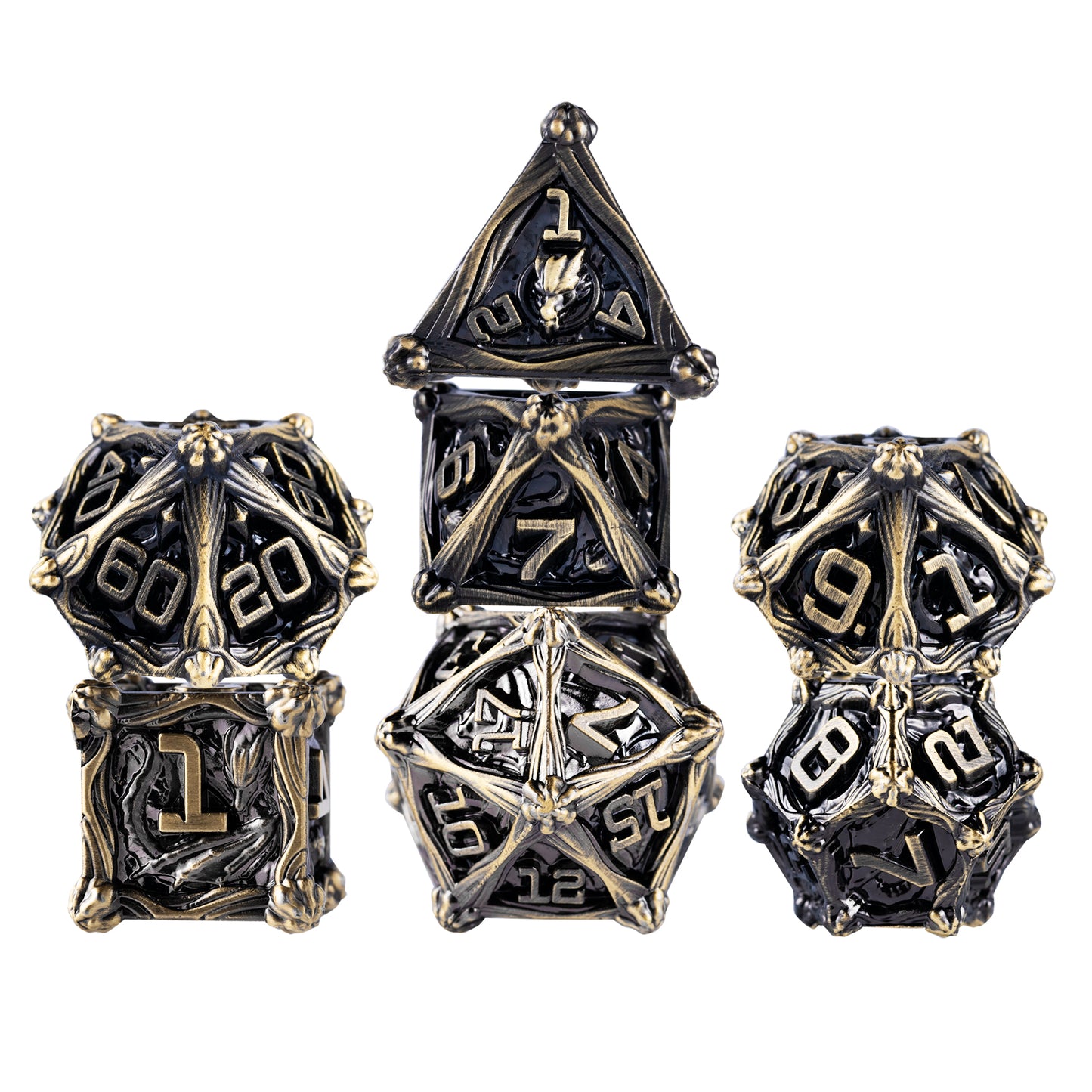 Metal Evil Dragon dice series