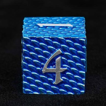 Dragon Pride dice set + blue