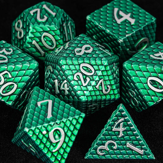 Dragon Pride dice set + green