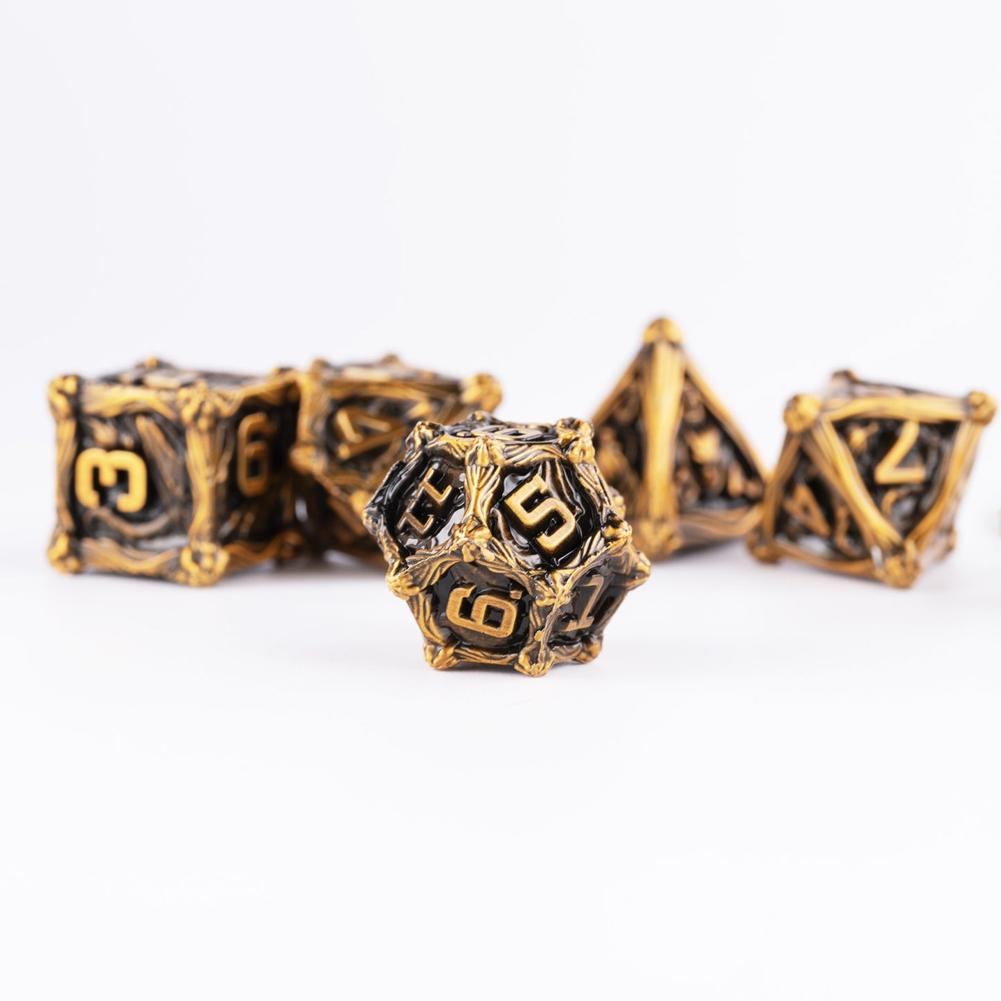 Metal Evil Dragon dice series