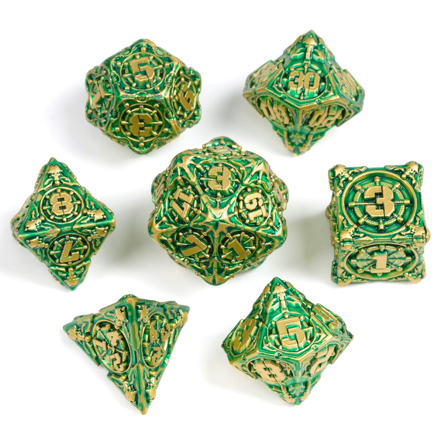 Metal Pirate ship dice series