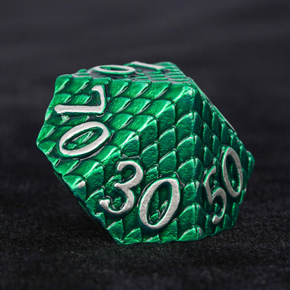 Dragon Pride dice set + green