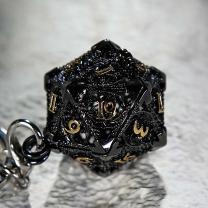 D20 Dice necklace + dice set