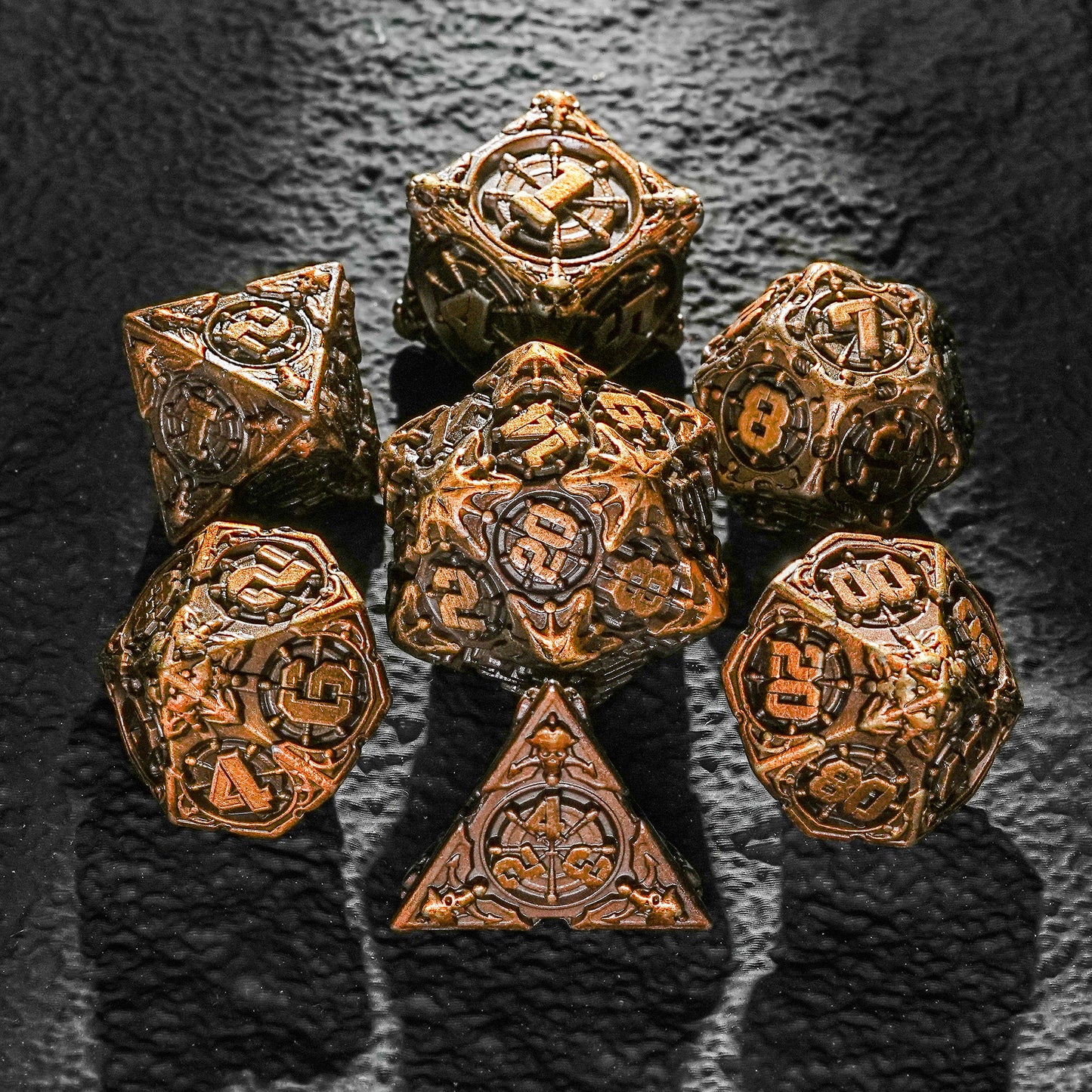 Metal Pirate ship dice series