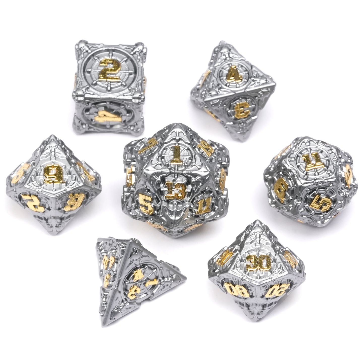 Metal Pirate ship dice series