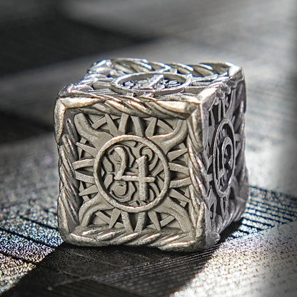 Metal Sun pattern dice series