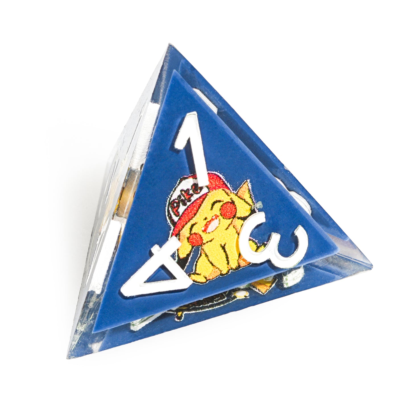 Resin Solid Pokémon Pikachu Dice Set