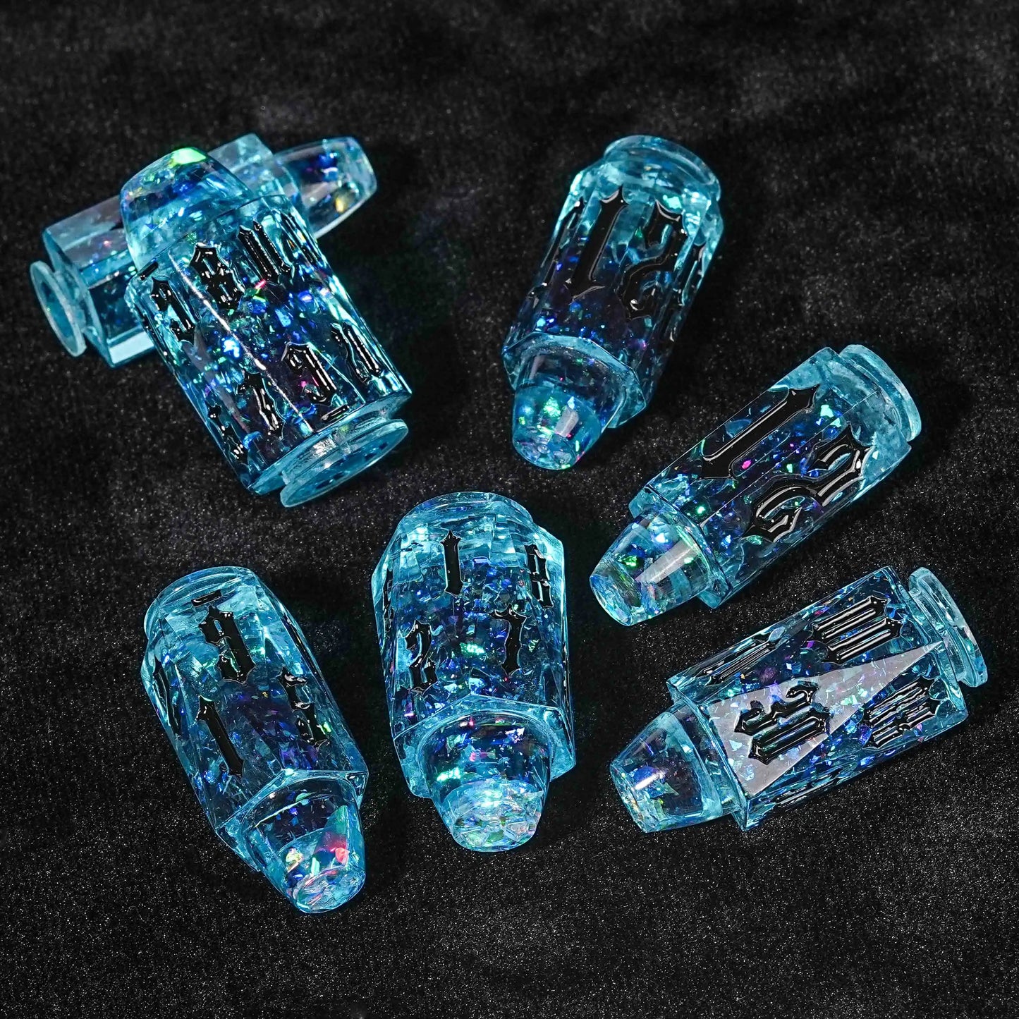 DND Magic Battlefield: Bullet Resin Dice set