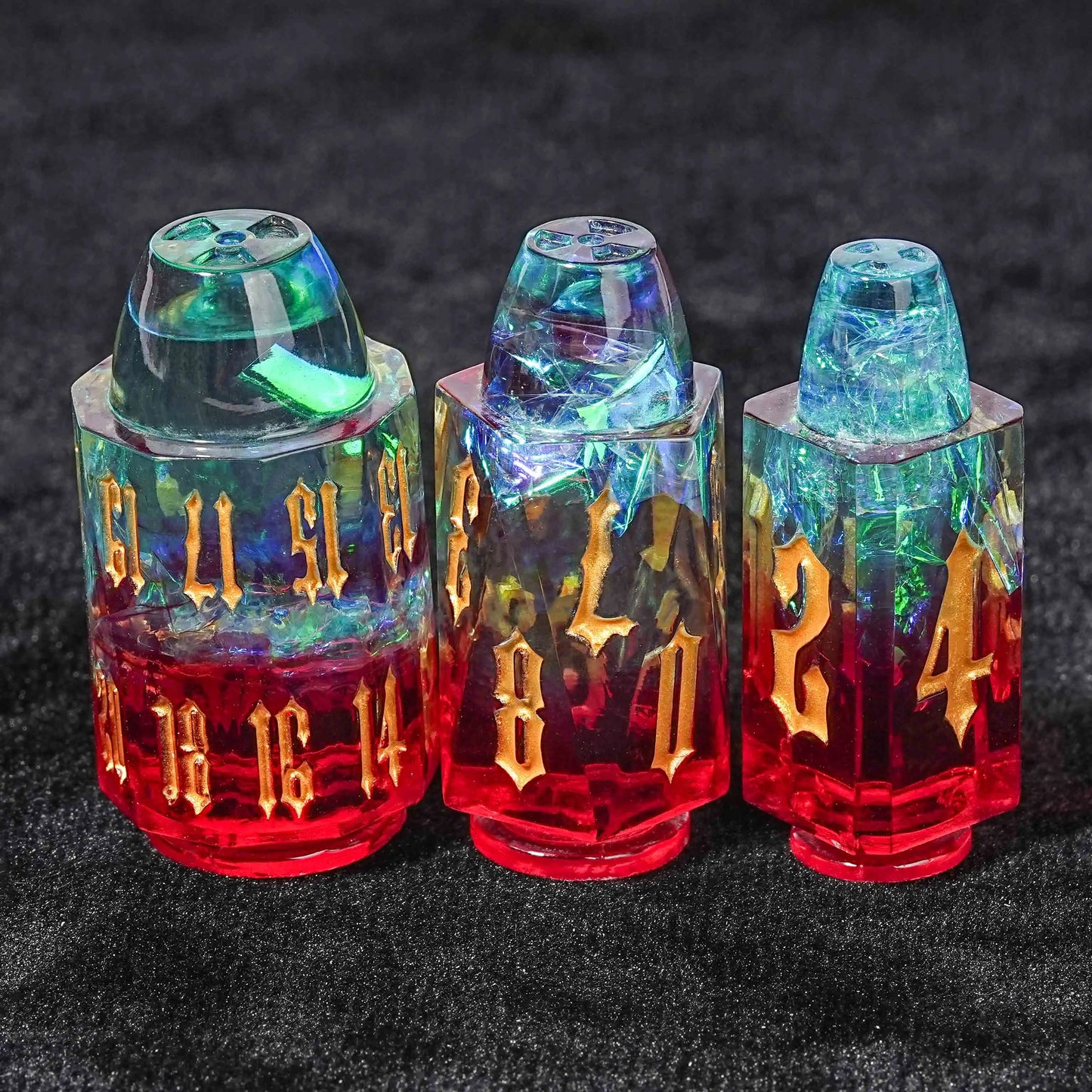 DND Magic Battlefield: Bullet Resin Dice set